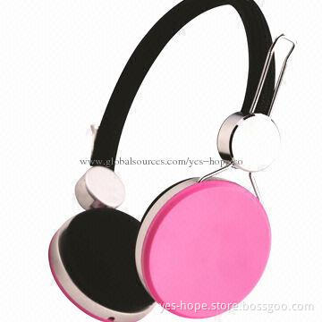Colorful Stereo Handsfree Headset for Mobile Phones, Lightweight, Extra Comfort to Use
